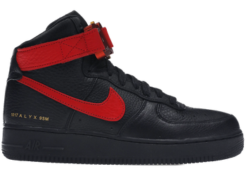 Nike Air Force 1 High 1017 ALYX 9SM Black Red for sale