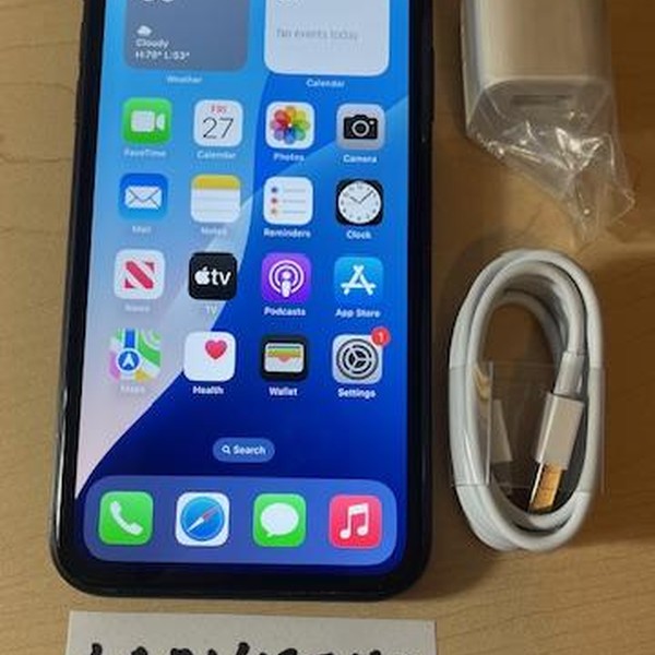 Apple iPhone Xr - Unlocked, 64 GB, Black, A1984