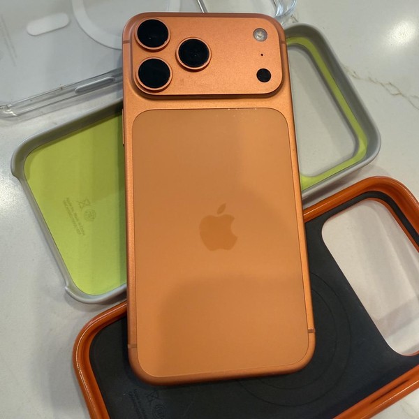 Apple iPhone 17 Pro Max - Unlocked, 256 GB, Cosmic Orange, A3257