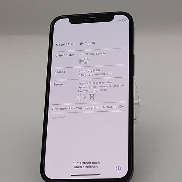 Apple iPhone 12 Mini - AT&T, 64 GB, Black, A2176