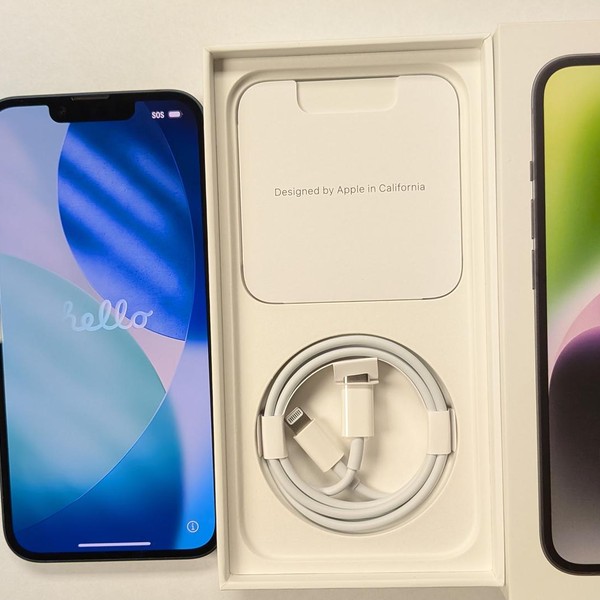 Apple iPhone 14 - Unlocked, 128 GB, Midnight, A2649