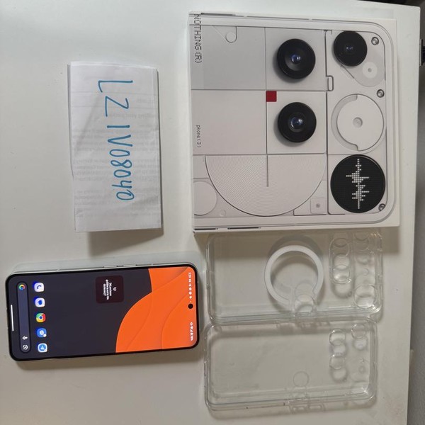 Nothing Phone (3) - Unlocked Non-US, White, 512 GB, 16 GB