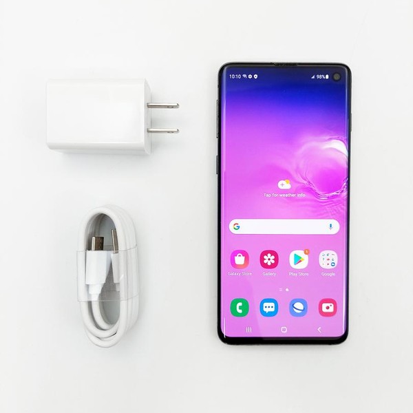 Samsung Galaxy S10 - Unlocked, 128 GB, Black, 8 GB, SM-G973U1