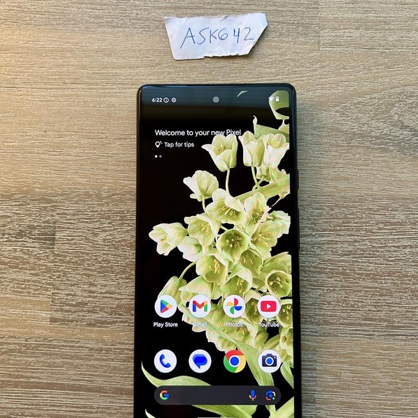 Google Pixel 6 - Unlocked, 128 GB, Seafoam, 8 GB, GB7N6