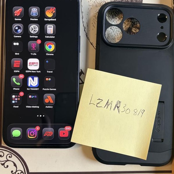 Apple iPhone 17 Pro Max - Unlocked, 512 GB, Deep Blue, A3257