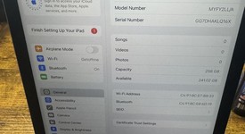 Good
													Apple iPad Air 4th Gen - Wi-Fi, Sky Blue, 256 GB, A2316, photo 5 of 5