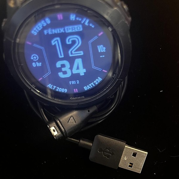 Garmin Fenix 7X Pro - Titanium, Sapphire Solar