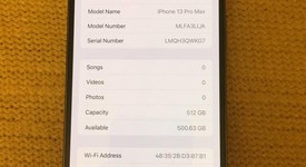 Mint
													Apple iPhone 13 Pro Max - Unlocked, Graphite, 512 GB, A2484, photo 1 of 3