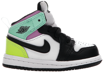 Jordan 1 Mid Pastel Black Toe (TD) for sale