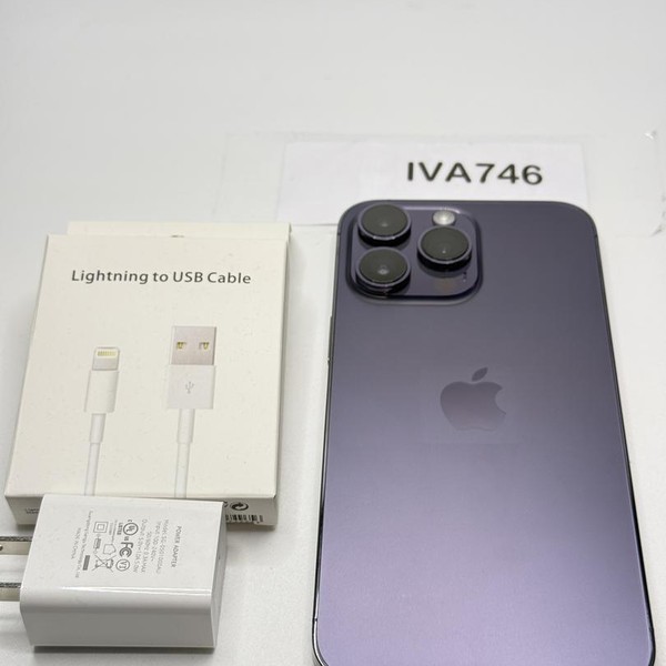 Apple iPhone 14 Pro Max - Unlocked, 256 GB, Purple, A2651