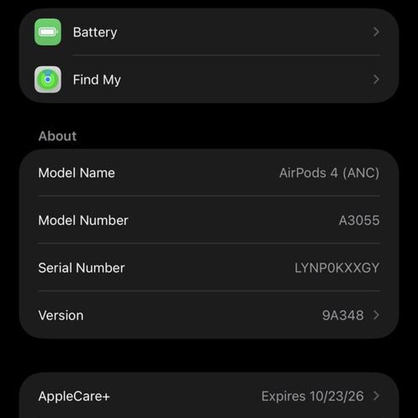 Apple AirPods (4th Gen) - Active Noise Cancellation