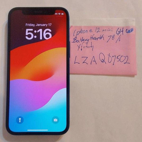 Apple iPhone 12 Mini - Xfinity, 64 GB, Blue, A2176