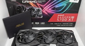 Used
													Asus Radeon RX 5700 XT - ROG-STRIX-RX5700XT-O8G-GAMING, Strix Gaming OC, photo 1 of 14