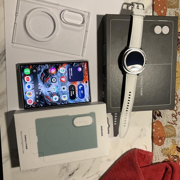 Samsung Galaxy Z Fold8 - Unlocked, 256 GB, Lavender, 12 GB, SM-F971U1
