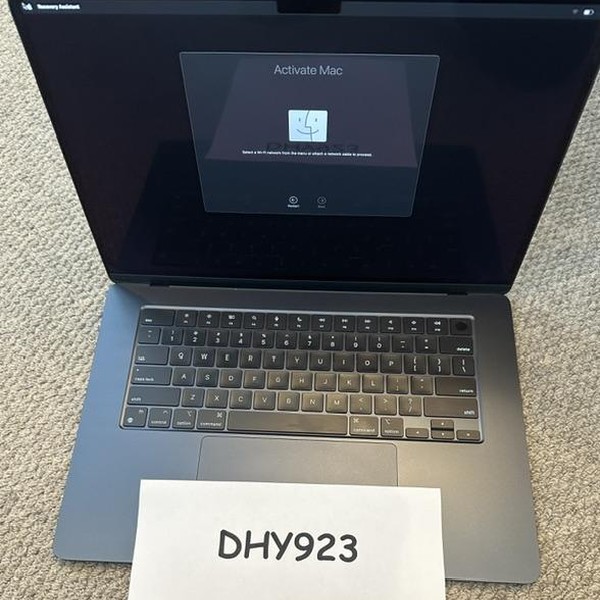 MacBook Air 2023 (M2) - 15 inch - 512 GB, Midnight, 8 GB, Apple M2