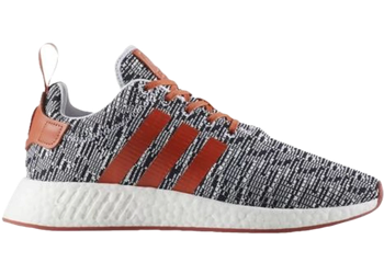 adidas NMD R2 White Grey Solar Red for sale