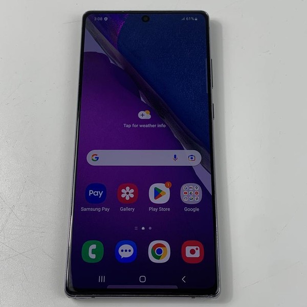 Samsung Galaxy Note 20 5G - Unlocked, 128 GB, Mystic Gray, 8 GB, SM-N981U1