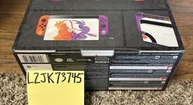 New
													Nintendo Switch - OLED - Violet, 64 GB, Pokemon Scarlet & Violet, photo 1 of 2