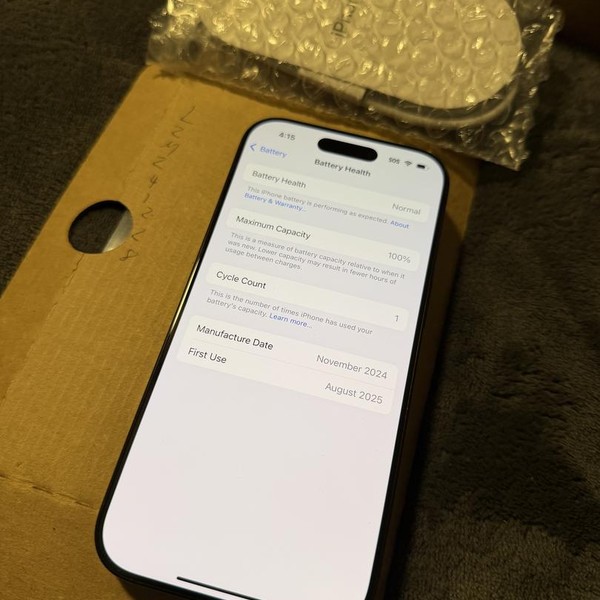 Apple iPhone 16 Pro - AT&T, 128 GB, Black, A3083