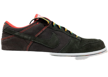 Nike Dunk Low Newsprint/Dark Army-Gum Light Brown (Women's) for sale