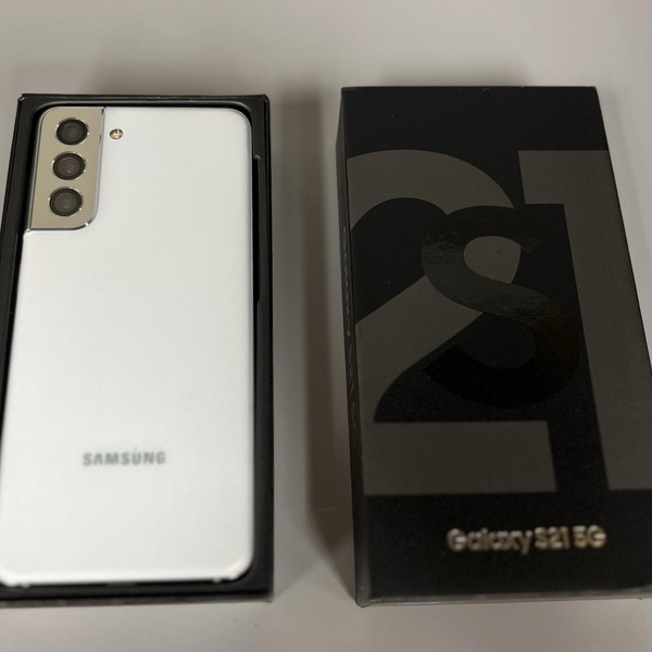 Samsung Galaxy S21 5G - Unlocked, 128 GB, White, 8 GB, SM-G991U1