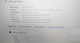 Good
													Microsoft Surface Laptop 4 - I7, Black, 256 GB, 16 GB, 13.5", photo 5 of 14