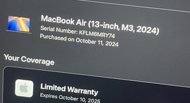 Good
													MacBook Air 2024 (M3) - 13" - Apple M3, Midnight, 256 GB, 8 GB, 8-core GPU, photo 4 of 14
