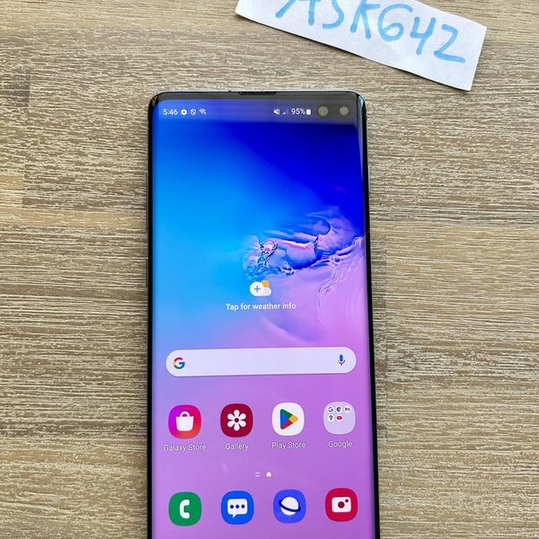 Samsung Galaxy S10 Plus - Unlocked, 128 GB, Blue, 8 GB, SM-G975U1