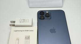 Good
													Apple iPhone 12 Pro Max - Unlocked, Pacific Blue, 128 GB, A2342, photo 4 of 5
