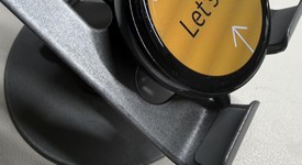 Fair
													Samsung Galaxy Watch Active2 44mm - Unlocked, Black, Stainless Steel, photo 3 of 7