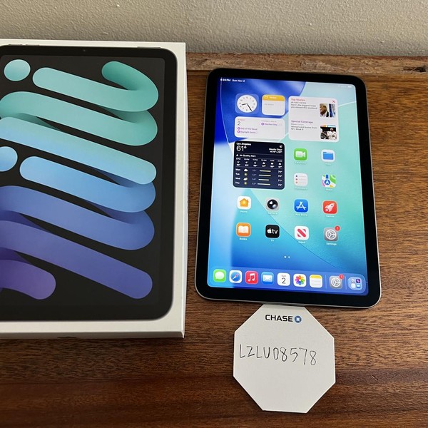 Apple iPad Mini 6th Gen - Wi-Fi, 64 GB, Gray, A2567