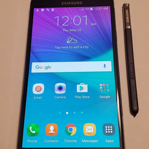 Samsung Galaxy Note 4 - Unlocked, 32 GB, Black, N910G