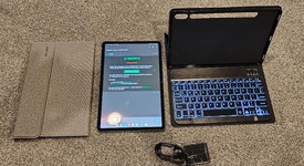 Good
													Samsung Galaxy Tab S7 - Unlocked, Mystic Black, 128 GB, 6 GB, SM-T878U1, 5G, photo 1 of 7