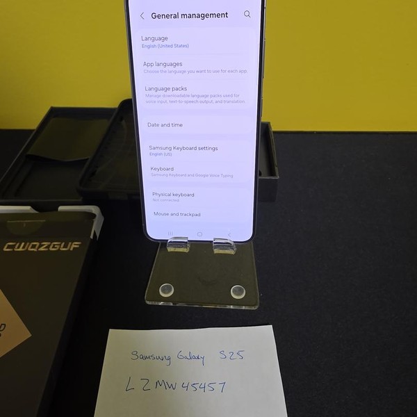 Samsung Galaxy S25 - Spectrum, 128 GB, Silver Shadow, 12 GB, SM-S931U