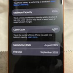Mint Apple iPhone 17 Pro - Unlocked, 256 GB, Cosmic Orange, A3256