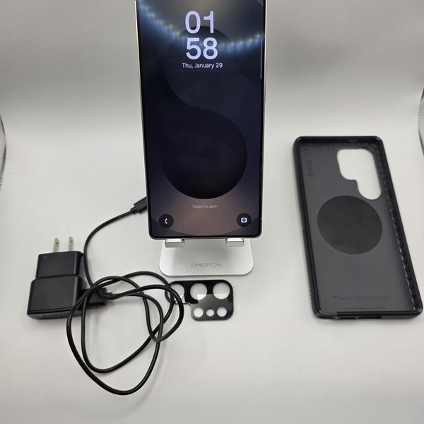 Samsung Galaxy S25 Ultra - AT&T, Black, 512 GB, 12 GB, SM-S938U