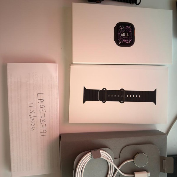Apple Watch Ultra 3 49mm - Unlocked, Black, A3281