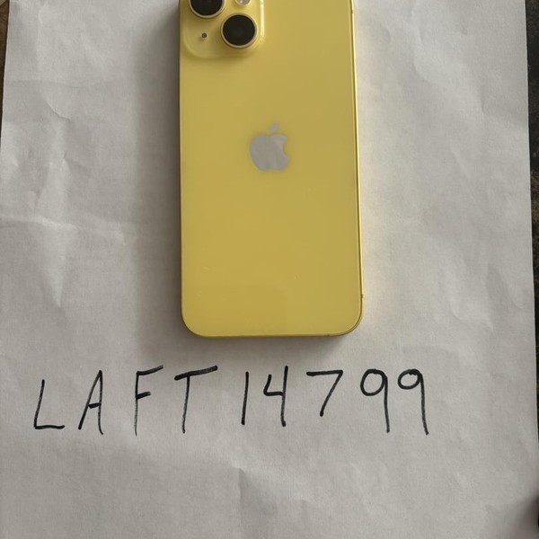 Apple iPhone 14 - Unlocked, 128 GB, Yellow, A2649
