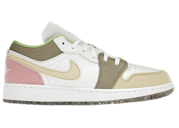 Jordan 1 Low Pastel Grind Vivid Green (GS) for sale