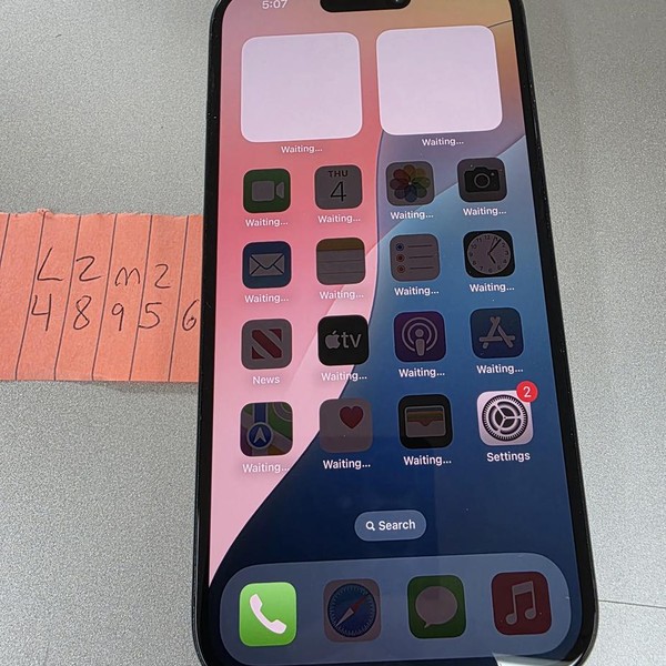 Apple iPhone 15 - Unlocked, 128 GB, Black, A2846