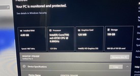 Good
													Microsoft Surface Pro 4 - 12.3 Inch - Wi-Fi, Silver, 128 GB, 4 GB, photo 3 of 4