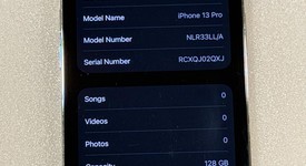 Good
													Apple iPhone 13 Pro - Unlocked, Silver, 128 GB, A2483, photo 6 of 6