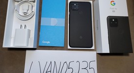 Good
													Google Pixel 4a 5G - Unlocked, Black, 128 GB, 6 GB, G025E, photo 5 of 5