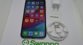 Good
													Apple iPhone X - Unlocked, Silver, 64 GB, A1865, photo 1 of 11