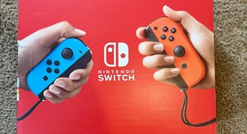New
													Nintendo Switch - Red & Blue, 32 GB, photo 5 of 8