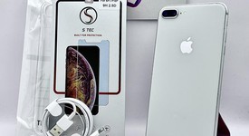 Good
													Apple iPhone 8 Plus - Unlocked, Silver, 64 GB, A1864, photo 1 of 5