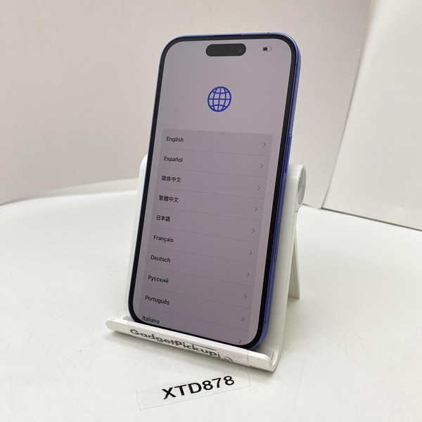 Apple iPhone 16 - Unlocked, 128 GB, Ultramarine, A3081