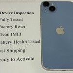 Good Apple iPhone 14 Plus - Unlocked, 128 GB, Starlight, A2632
