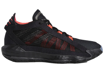 adidas Dame 6 Black Red (Youth) for sale