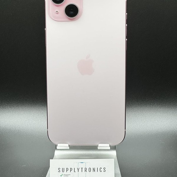 Apple iPhone 15 Plus - Unlocked, 128 GB, Pink, A2847